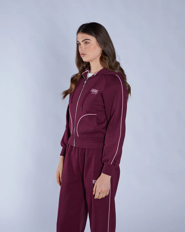DIESEL Leonella Zipper Deep Orchid