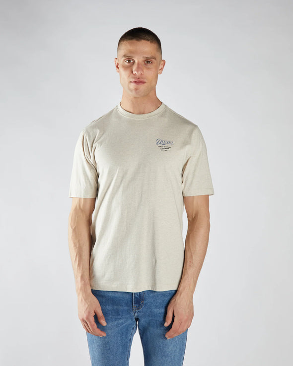 DIESEL Parson Tee Crumb Marl