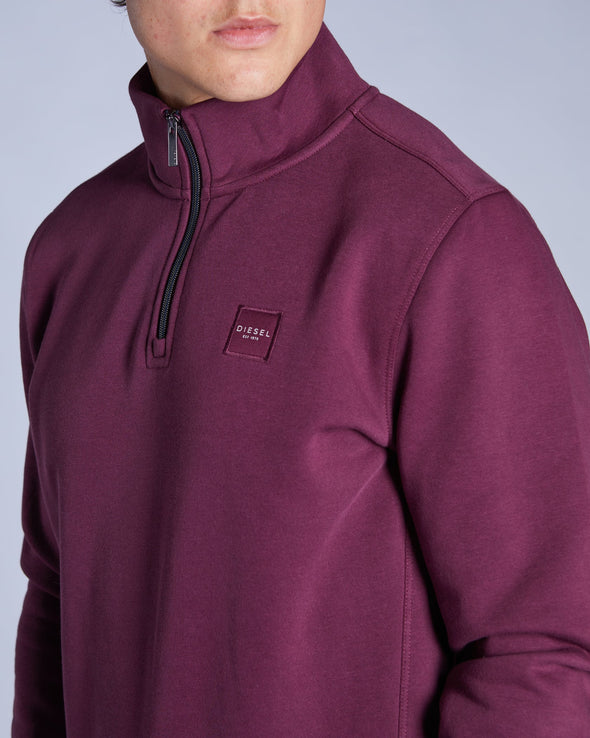 DIESEL Dax Half Zip FIG