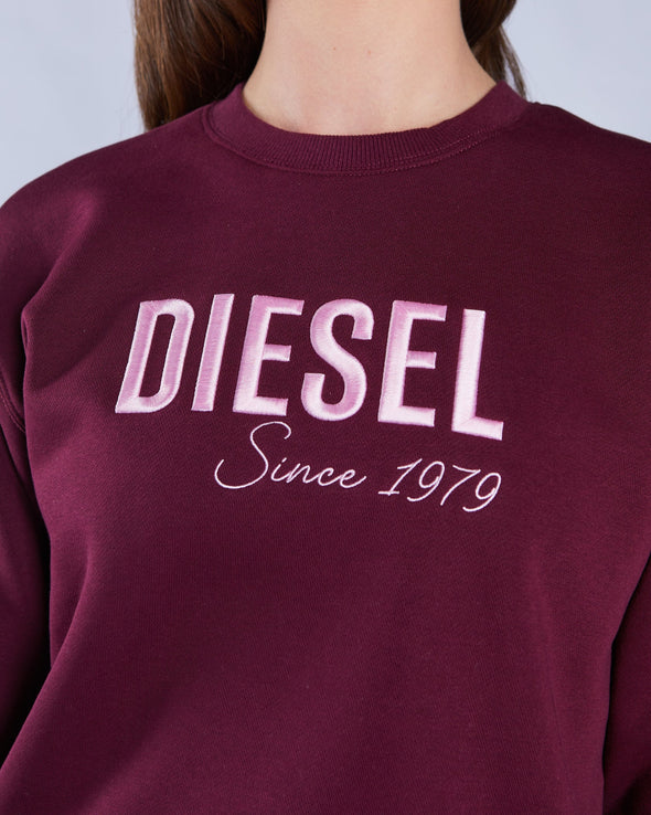 DIESEL Lucette Sweatshirt Deep Orchid