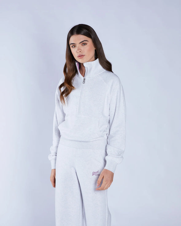 DIESEL Annie Half Zip GREY MARL