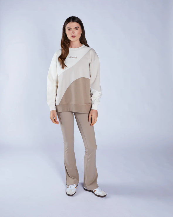 DIESEL Waverly Sweatshirt Multi Brown