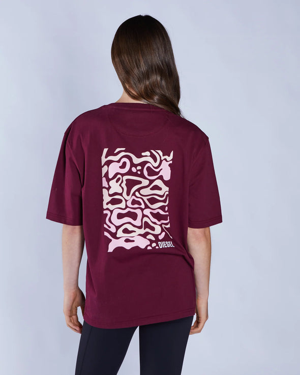 DIESEL Leya Tee Deep Orchid