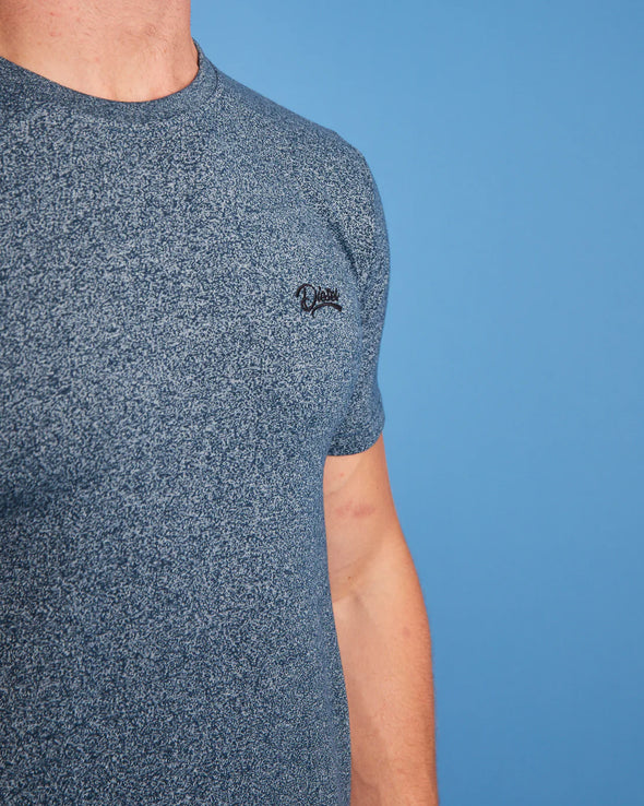 DIESEL Basic Sky O Neck Midnight Teal