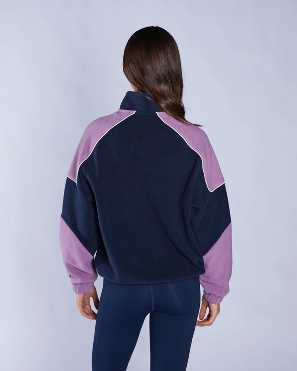 DIESEL Avi Half Zip Navy Blossom