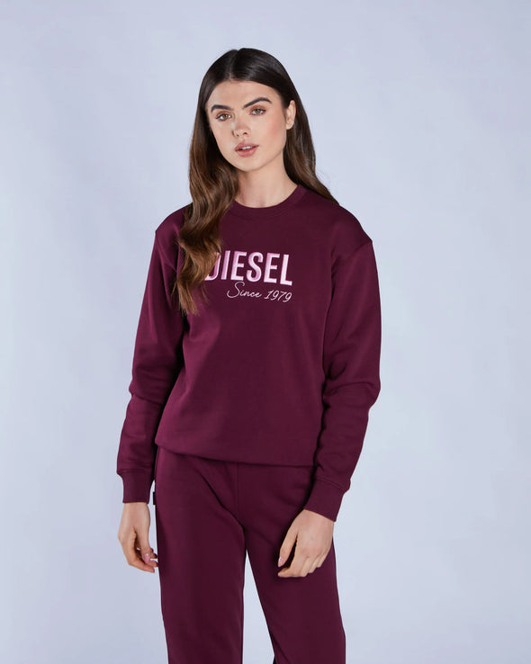 DIESEL Lucette Sweatshirt Deep Orchid