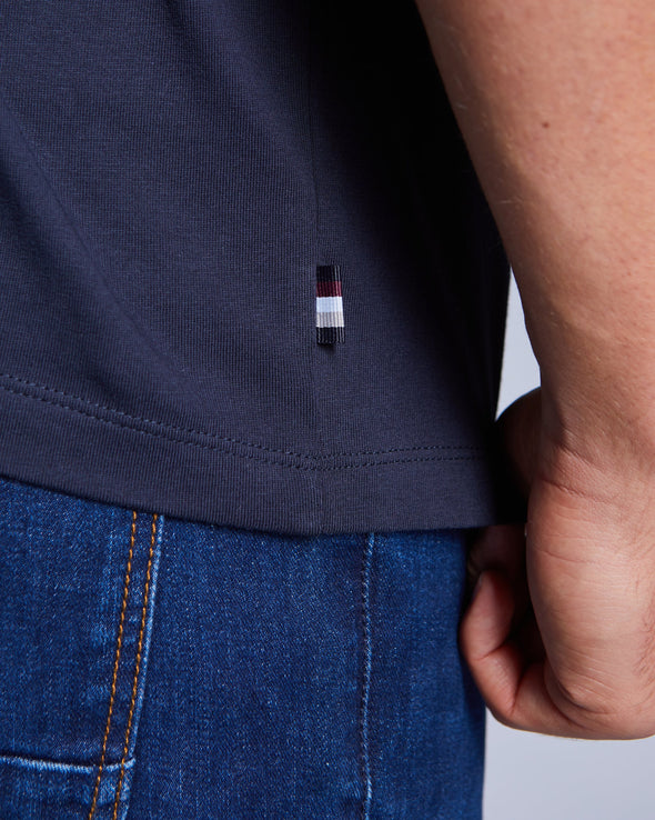 DIESEL Duncan Tee Salute Navy