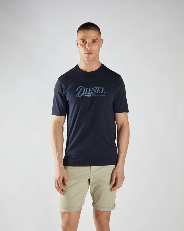 DIESEL Pendleton Tee Midnight Blue