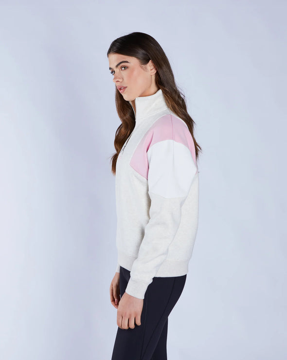 DIESEL Lucy Half zip Multi Marl