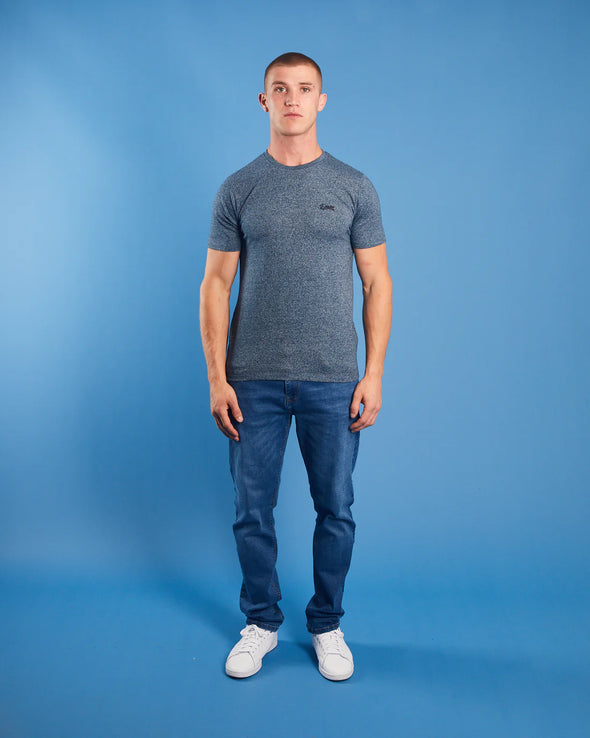 DIESEL Basic Sky O Neck Midnight Teal