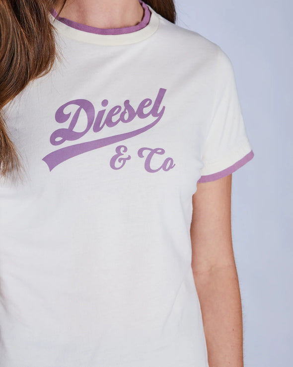 DIESEL Arlette Tee Ivory Petal