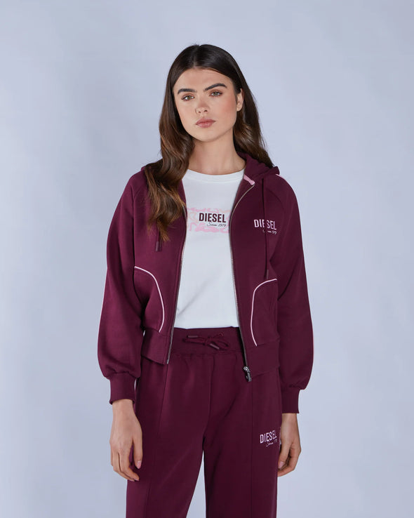 DIESEL Leonella Zipper Deep Orchid