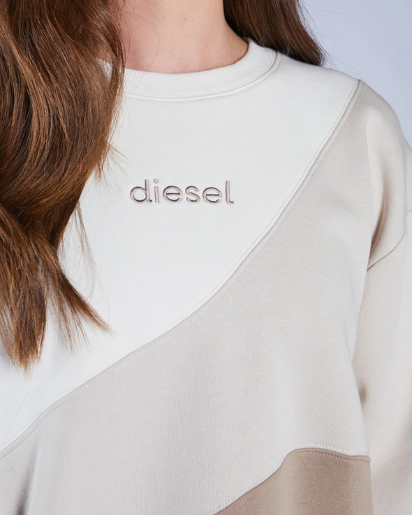 DIESEL Waverly Sweatshirt Multi Brown