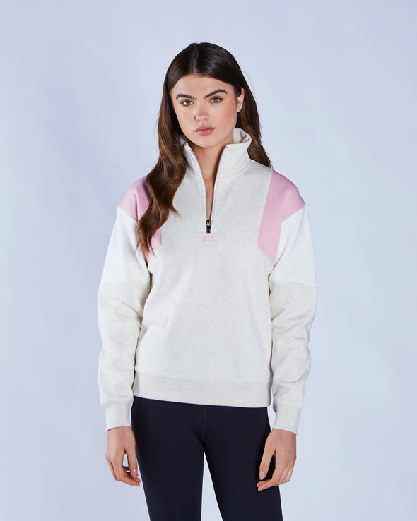 DIESEL Lucy Half zip Multi Marl
