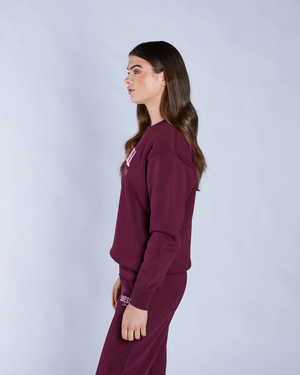 DIESEL Lucette Sweatshirt Deep Orchid