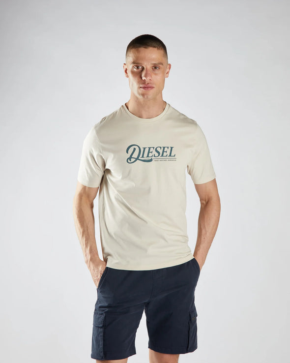 DIESEL Pendleton Tee Crumb