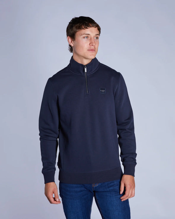 DIESEL Dax Half Zip Salute Navy