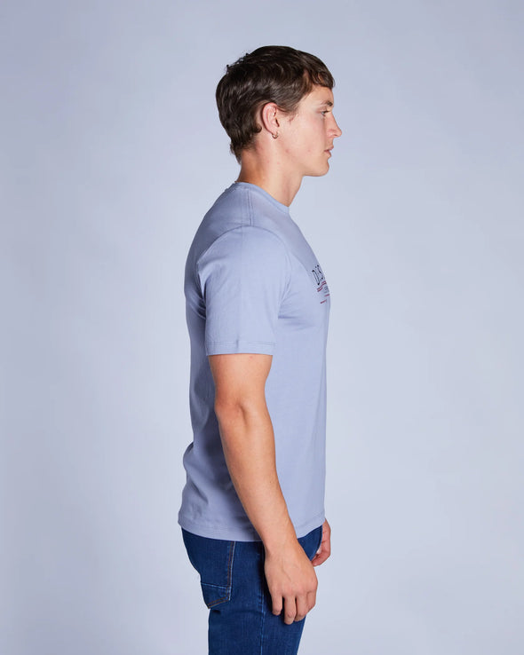 DIESEL Duncan Tee Blue Wave