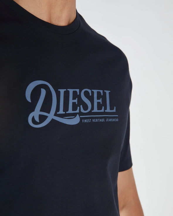 DIESEL Pendleton Tee Midnight Blue