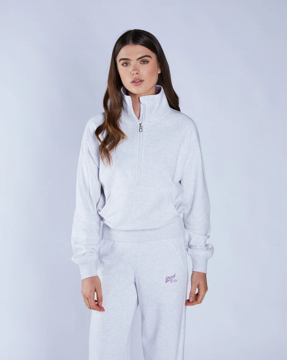 DIESEL Annie Half Zip GREY MARL