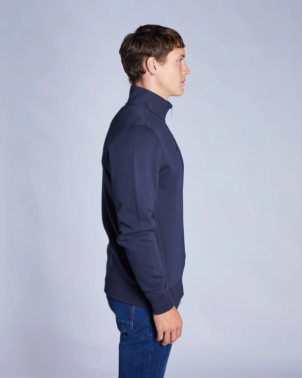 DIESEL Dax Half Zip Salute Navy