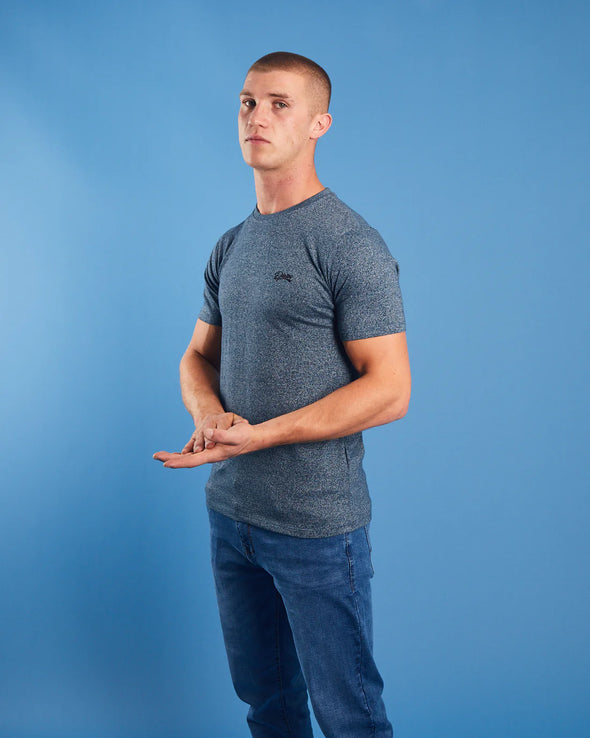 DIESEL Basic Sky O Neck Midnight Teal