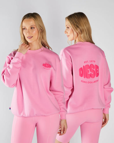 DIESEL Ashanna Sweatshirt Polly Pink