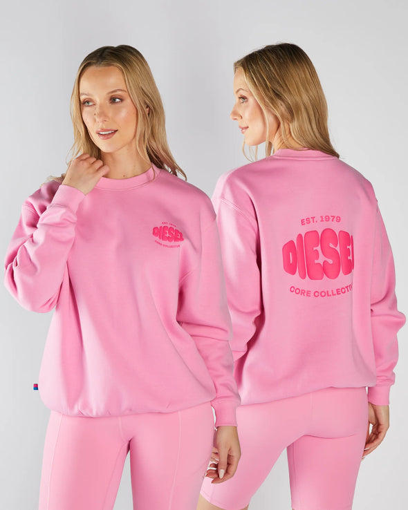 DIESEL Ashanna Sweatshirt Polly Pink