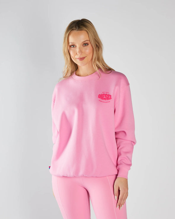 DIESEL Ashanna Sweatshirt Polly Pink