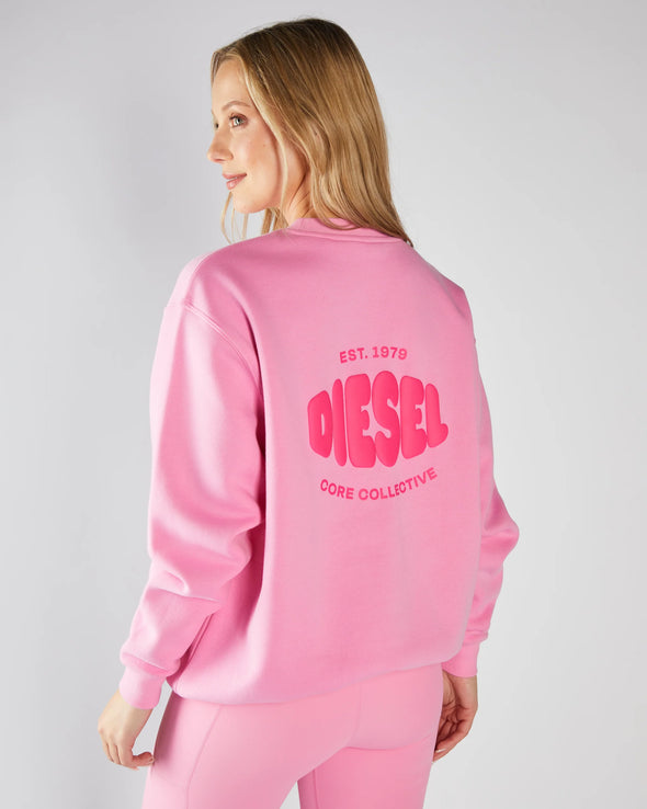 DIESEL Ashanna Sweatshirt Polly Pink