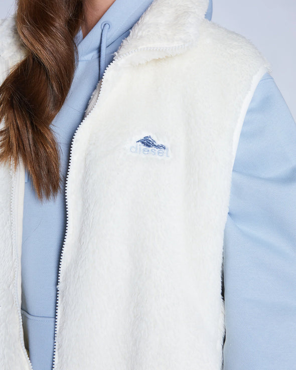 DIESEL Willowyn Zipper Creamed Snow