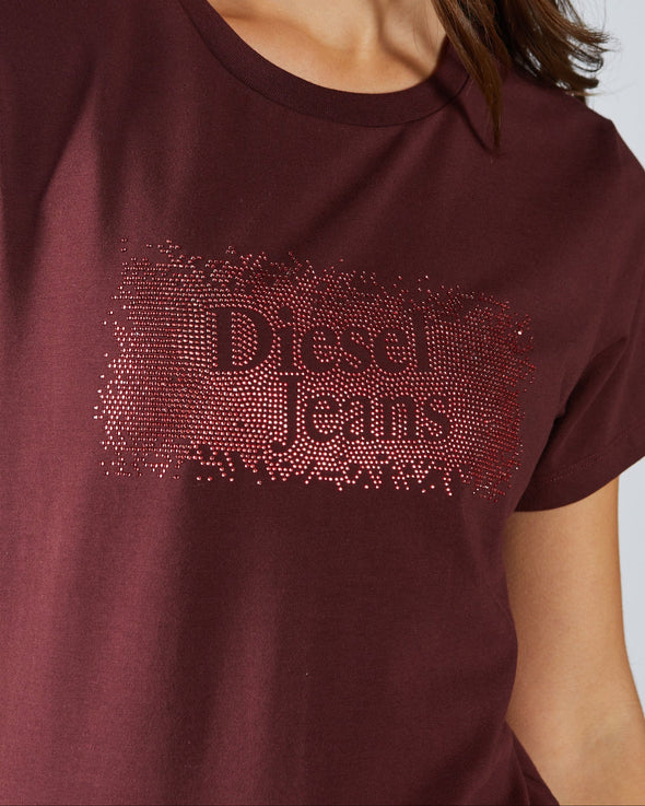 DIESEL Birdie Tee Deep cherry