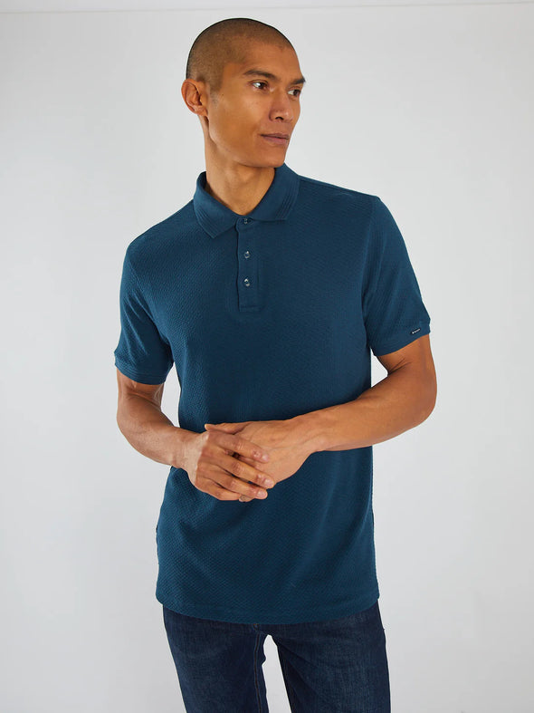 DIESEL Bach Polo Midnight Teal