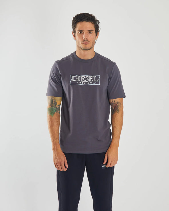 DIESEL Bennet Tee Pluto Grey