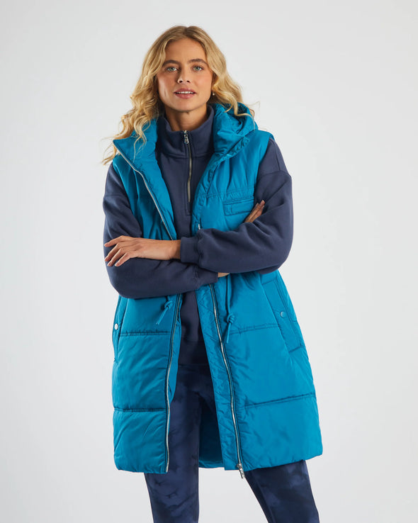 DIESEL Brid Gilet Marine Teal