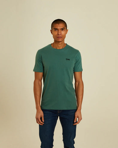 DIESEL Basic Caden O Neck Tee Green Trail