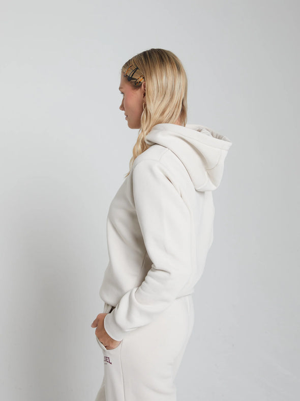 DIESEL Crew Hood Stone White