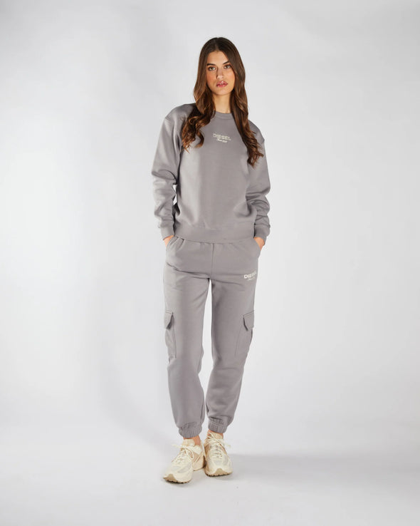 DIESEL Casandra Sweatshirt Grey Blue