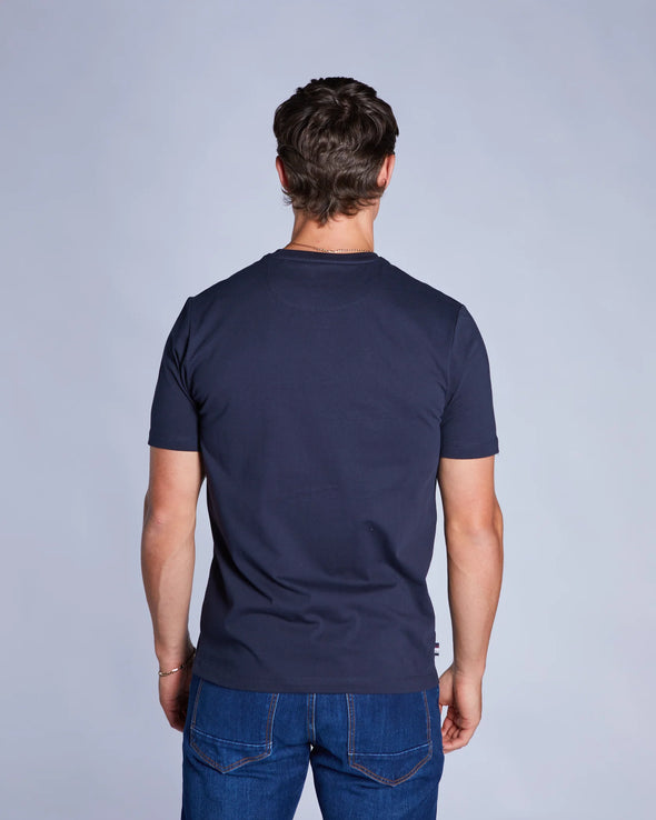 DIESEL Duncan Tee Salute Navy