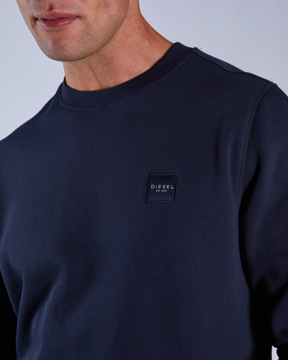 DIESEL Devan Sweatshirt Salute Navy