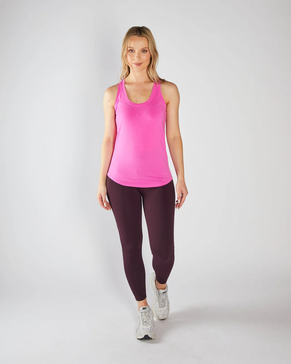 DIESEL Deya Racer Back Vest Neon Pink