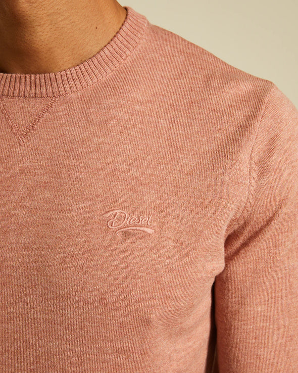 DIESEL Dylan Round Neck Plaster Pink