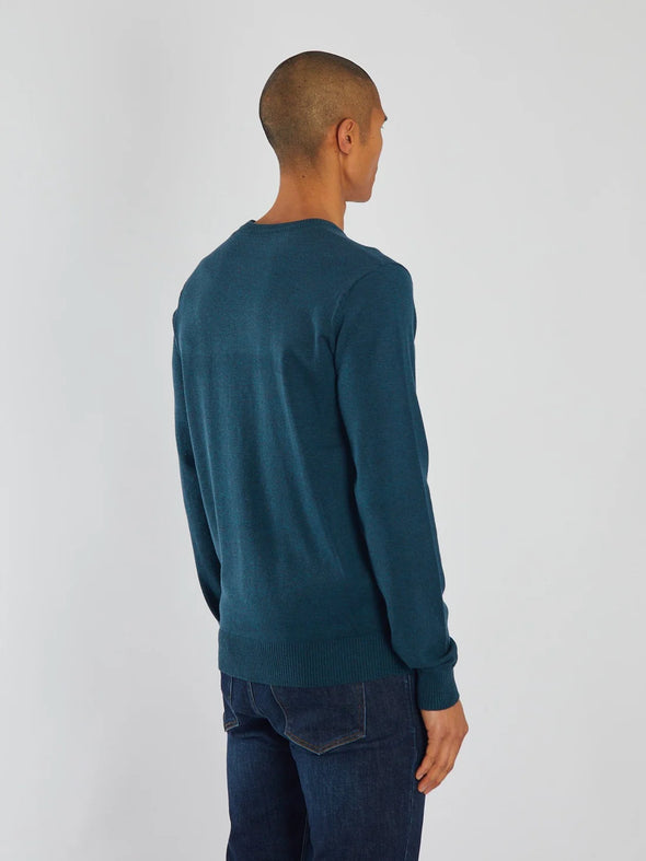 DIESEL Dylan Round Neck Midnight Teal Marl