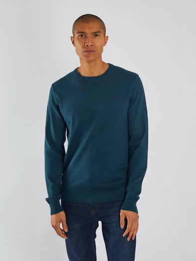 DIESEL Dylan Round Neck Midnight Teal Marl