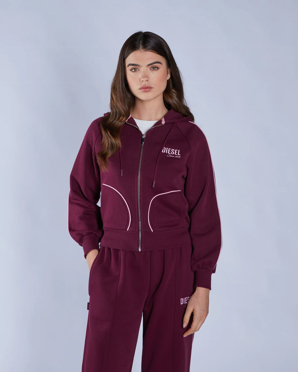 DIESEL Leonella Zipper Deep Orchid