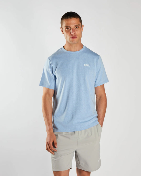 DIESEL East Tee Breezy Blue
