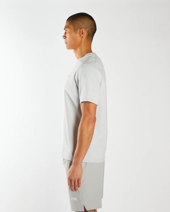 DIESEL East Tee Distant Grey