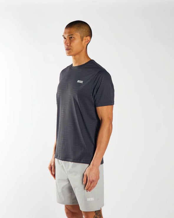 DIESEL Emery Tee Carbon Grey