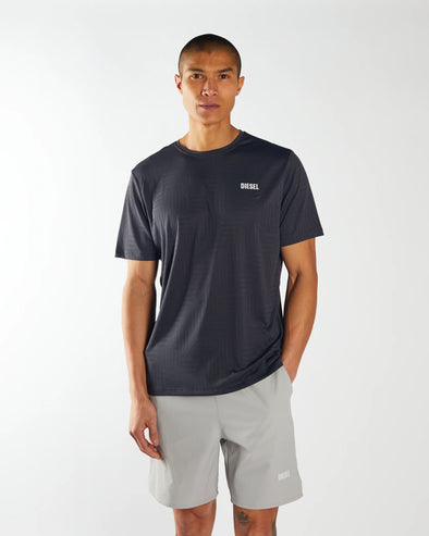 DIESEL Emery Tee Carbon Grey
