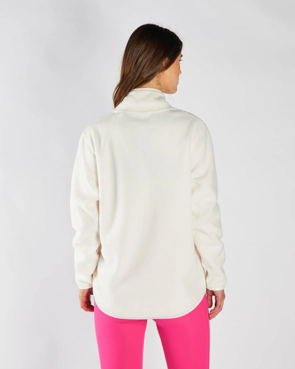 DIESEL Eireen Fleece Zipper Soft Ivory